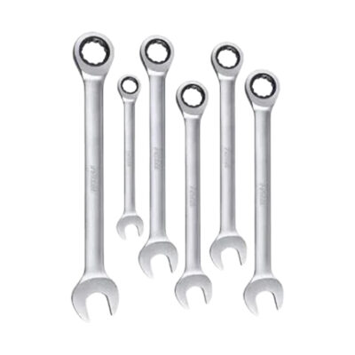 LLAVE MIXTA CON RACHE 8-17MM JUEGO X 6 PCS (THT102RK566)