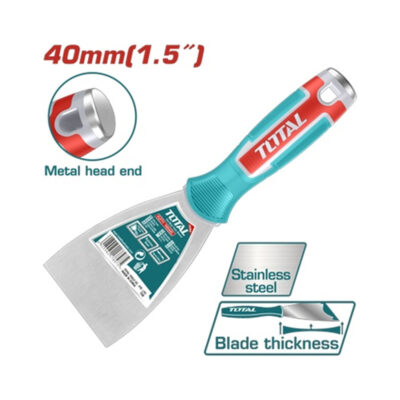 ESPATULA 1.5″ MANGO PLASTICO INDUSTRIAL SUPER TOTAL (THT83406)