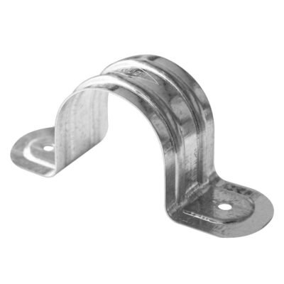 GRAPA CONDUIT GALVANIZADA 1/2 DOBLE ALA PQT X 6 UDUKE