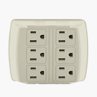 TOMA MULTIPLE X 6 DE PARED UDUKE (U63)