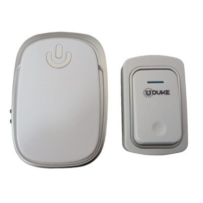 TIMBRE INALAMBRICO ENERGIA UDUKE FRECUENCIA GENERAL 25 MELODIAS (ALCANCE 150 MTRS) (HT4043)