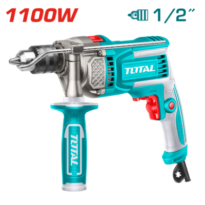 TALADRO PERCUTOR 1/2″ 1100W INDUSTRIAL SUPER TOTAL (UTG1111366)